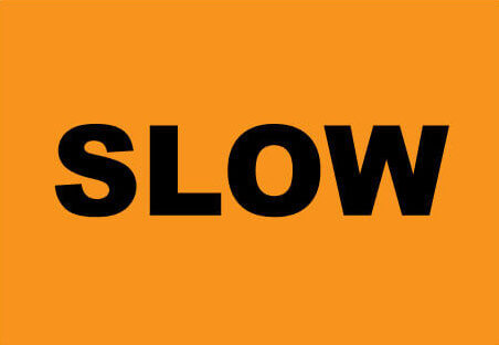 Slow Zones Sign